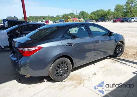 2015 Toyota Corolla Le from USA, damaged, VIN 2T1BURHE2FC237766